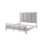 Base de lit en bois massif et en tissu d'ameublement Lakhvinder Linsley-1822637814