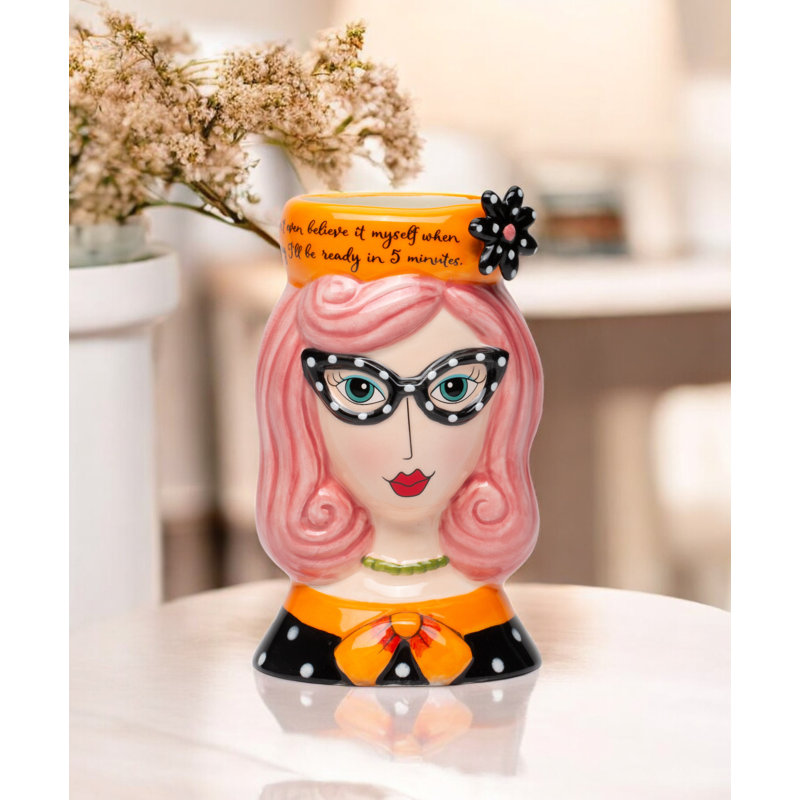 Alysheeya Handmade Ceramic / Porcelain Table Vase