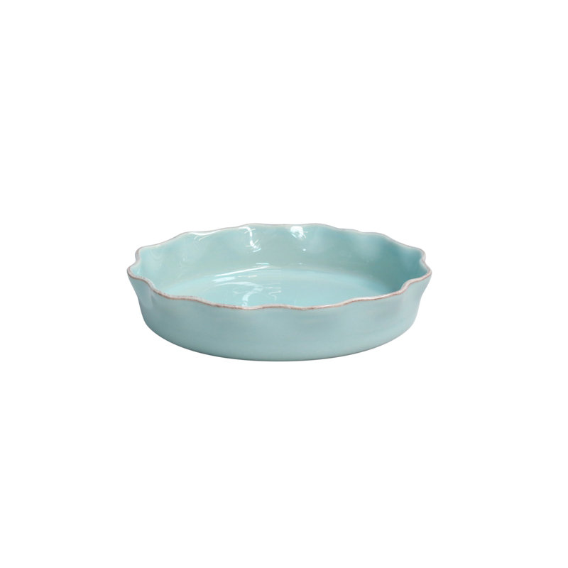 Pie Dish, Egg Blue