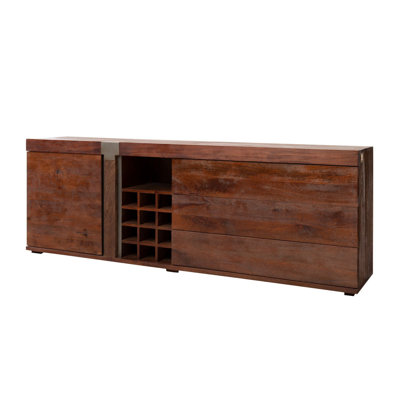 Amsterdam 215cm Solid Wood Sideboard