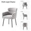 Chaise de salle à manger avec pieds réglables H 19 po Turgeon-98270778-132834888