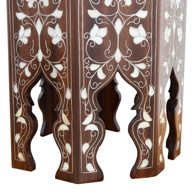 Syrian Glass End Table