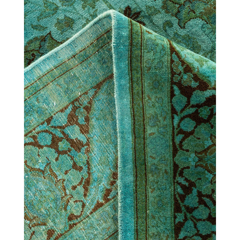 Fine Vibrance One-of-a-Kind 6' 0" X 9' 2" Hand Knotted Area Rug