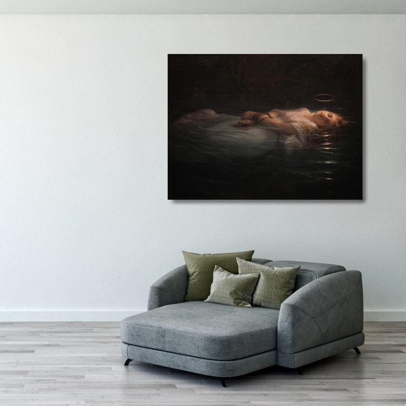 La Jeune Martyre, 28" H x 37" W