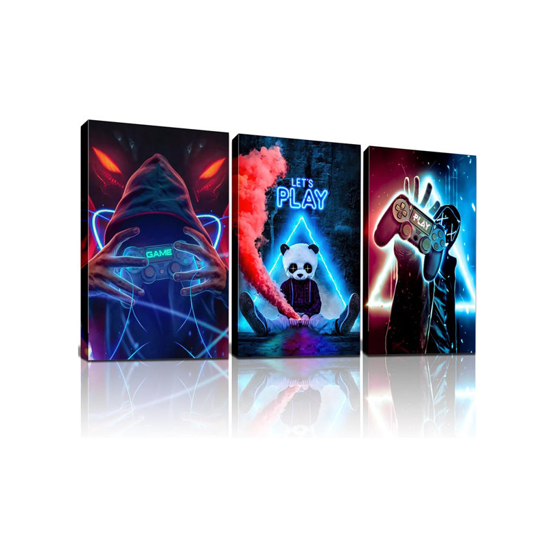 3 Piece Wrapped Canvas Print