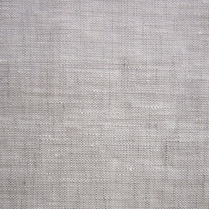 Zebra Solid Color 100% Linen Sham, Standard, Cool Gray