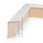 Cadre 18 po x 24 po blanc véritable profondeur, moulure en bois de 0,8125 po, comprend acrylique et support, cadre mural pour art, affiches ou photos, cadre-124071098-124071112-124071120