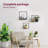 Chacra 3 Piece Square Metal Floating Shelf Set