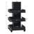 Utility Cart with Shelf and Universal Wheels, 3-Tier Tool Storage Trolley-78545088