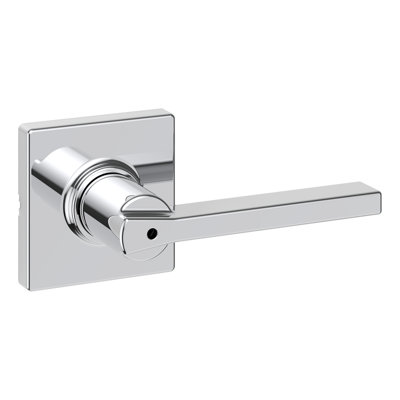 Casey Privacy Lever with Square Rose