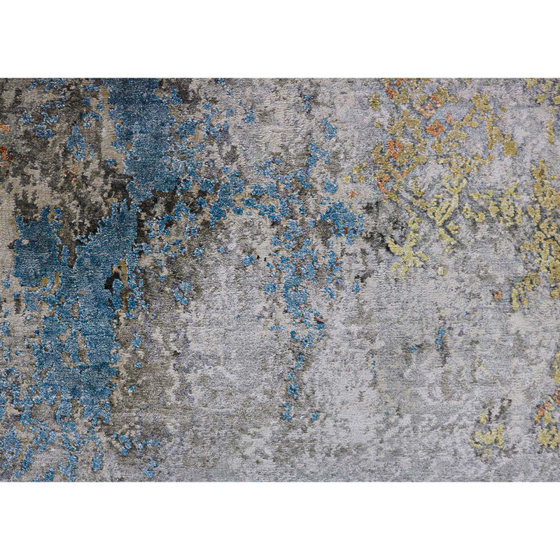 Himalayan Abstract Area Rug, Rectangle 6' x 9'