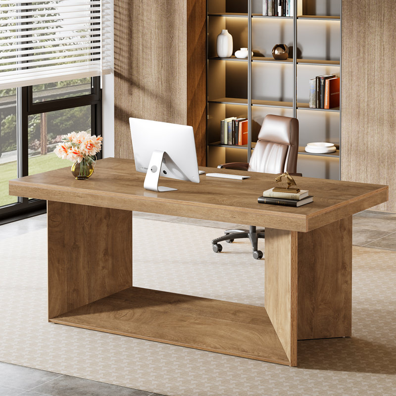 Executive Desk, Brown