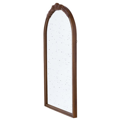Exquisite Handcrafted Rose Mirror Frame, Enhancing Home Decor Gracefully