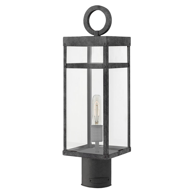Ivan 1-Light Lantern Head, Aged Zinc