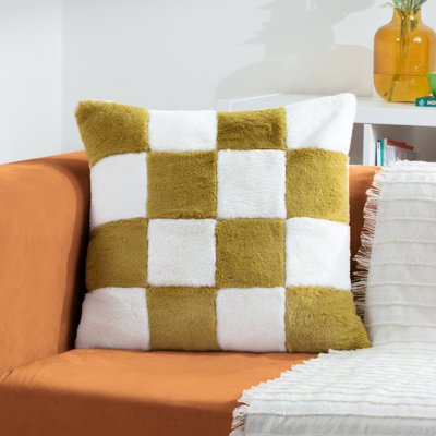 Heya Home Cozee Check Cushion Cover