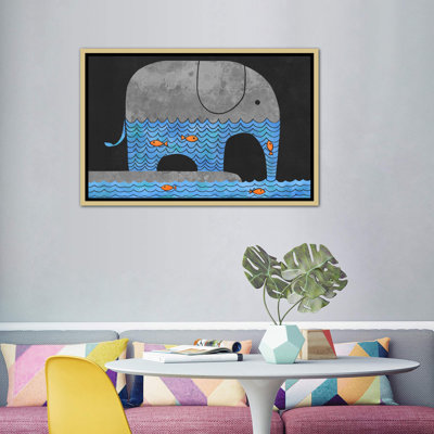 " Thirsty Elephant " by Terry Fan