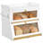 White Bread Box 2 Layers Food Storage Container-1371815732