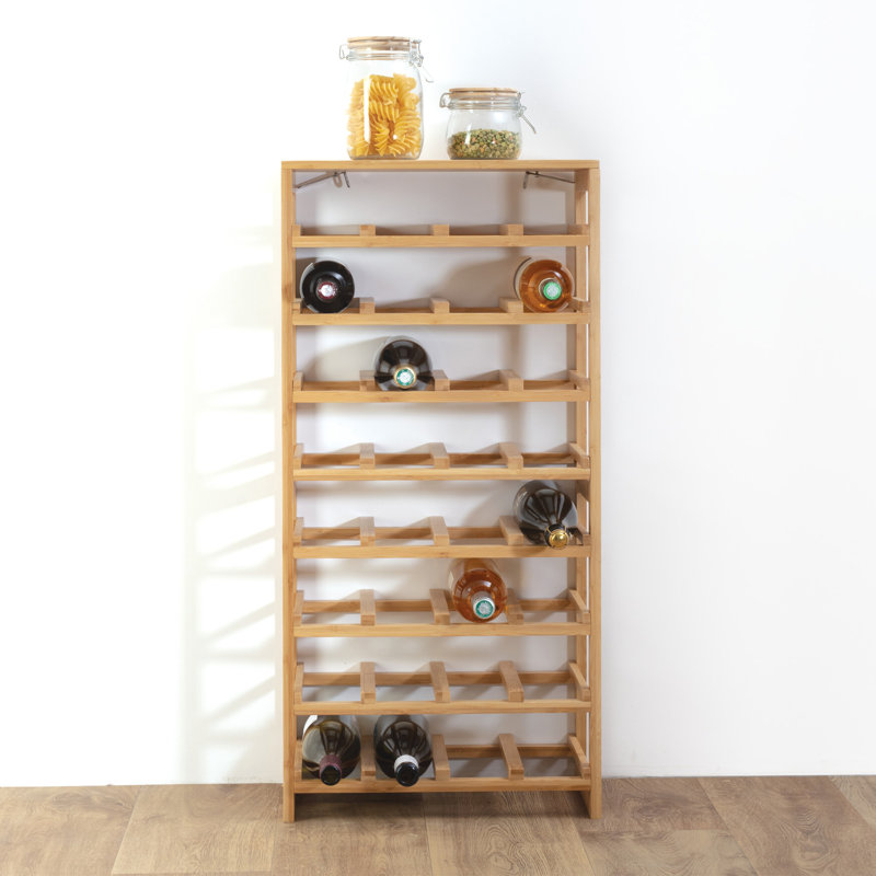 Jonjo 12 Bottle modular Wine Bottle bamboo