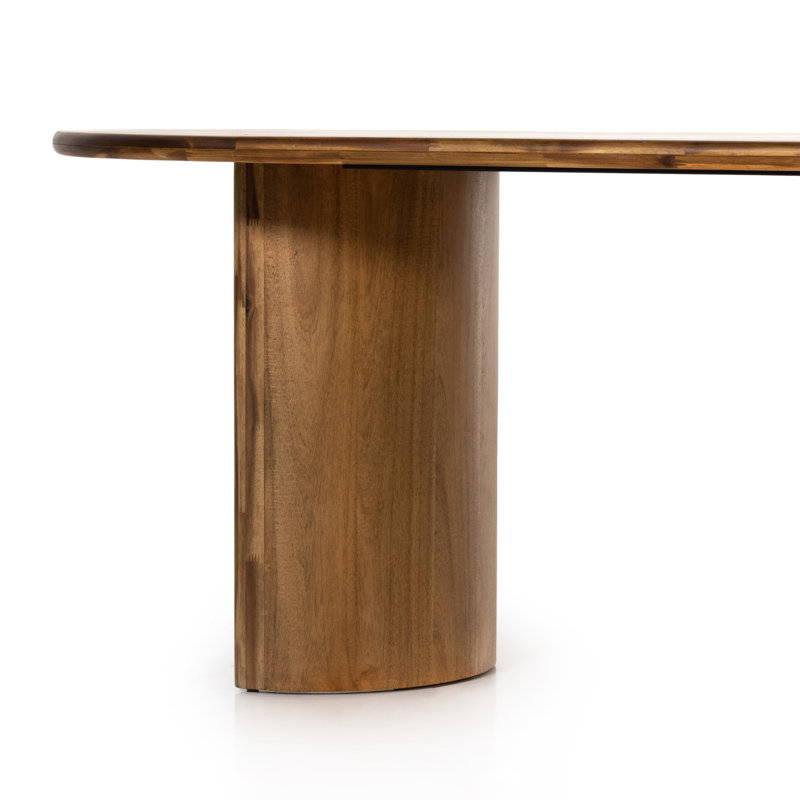 Paden Dining Table, 30" H x 94" W x 42" D, Sandy Acacia