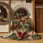 Machine Washable Botanical Brown Area Rug-342785033