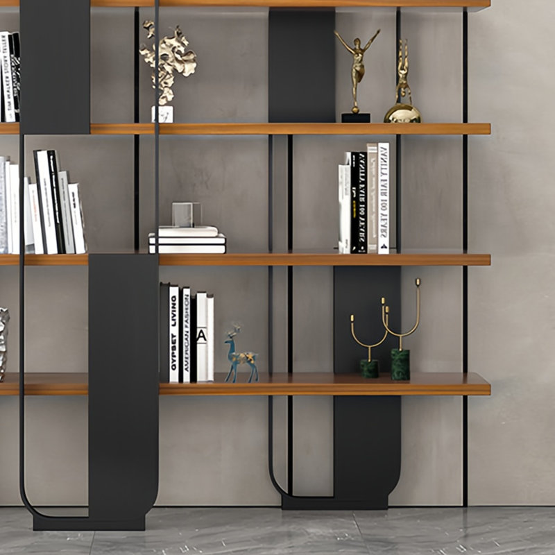 Henline, Black/Brown, 78.7"H x 47.2"W x 14.1"D