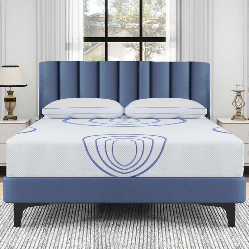Matelas moyen en mousse viscoélastique 8 "Cadence, Simple