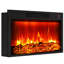 Winston Porter 80" Electric Fireplace Mantel With 30" Electric Fireplace, Fireplace Tv Stand For Tvs Up To 90 Inch-1905430729