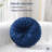 Velvet Round Decorative Pillow for Sofa Decor (15-Inch)-99170726