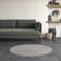 Abigailmarie Machine Washable Grey Indoor Rug