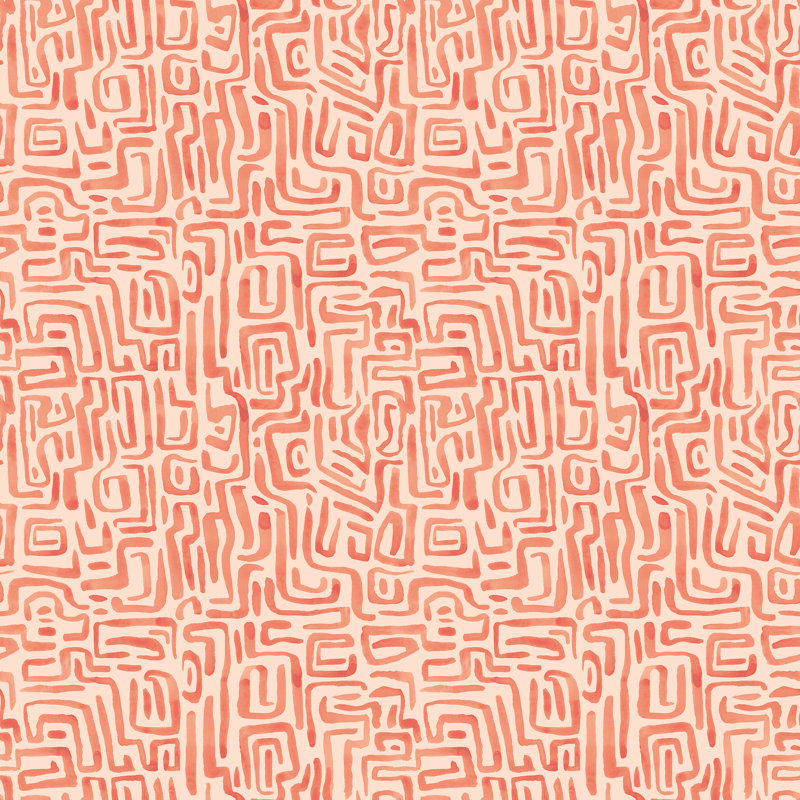 Maze Squiggle , Orange