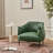 Arloh 33" Wide Hand-Tufted Faux Leather Barrel Chair-1886599709