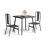 2 - Person Four Leg Dining Set-1992368992-1992368995