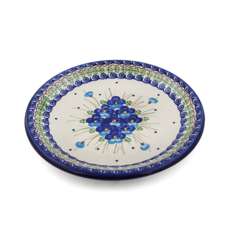 Assiette plate 10 "Polish Pottery