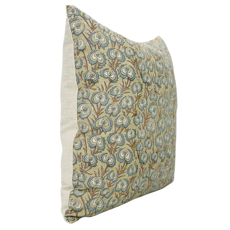 Housse de coussin décorative en lin fabriquée en lin Fabivine Heartvine - 14 x 20 pouces, H 14 po x l 20 po