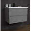 Ensemble de meuble-lavabo mural simple 30 po Salt [20D]-57281387