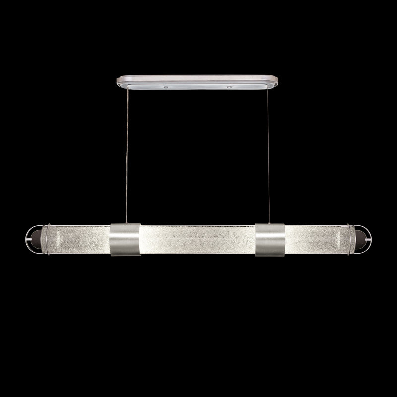 Bond 4 - Light LED Pendant, Black/Gold, Clear