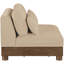 Fauteuil modulaire rembourré en tissu Turin Chenille-122059797-122059800
