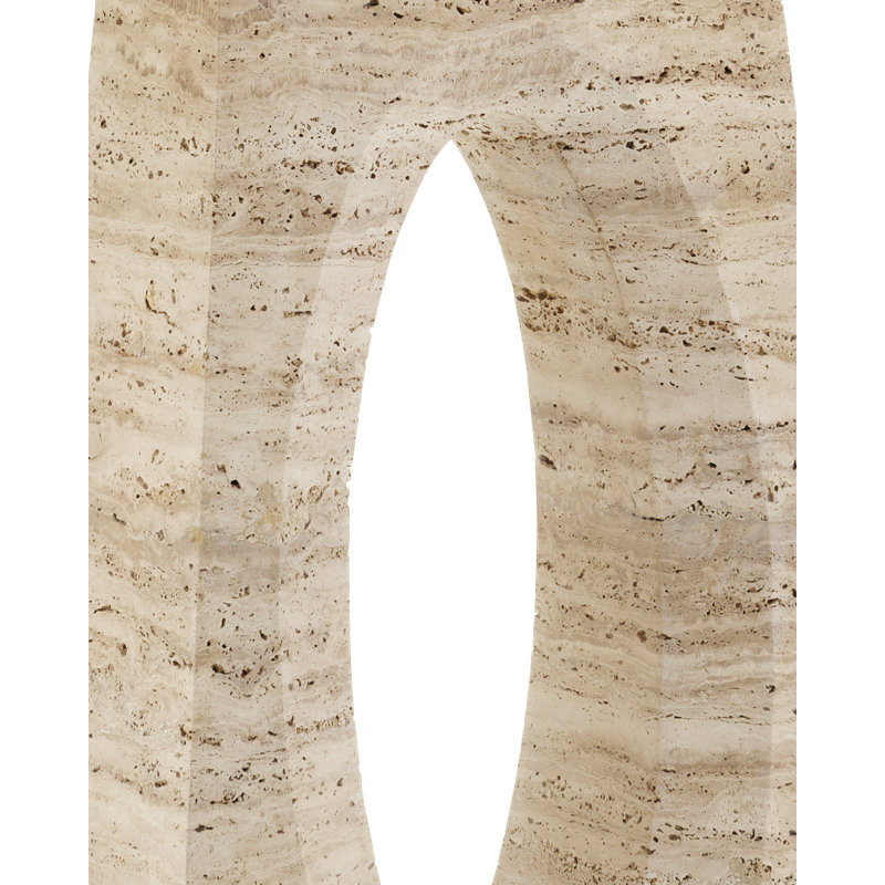 Console Demi Travertine