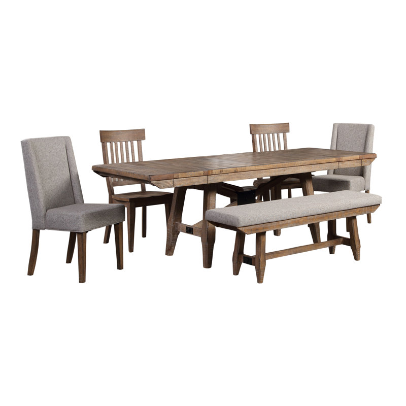 Surbit Beardall Extendable Wood Dining Set