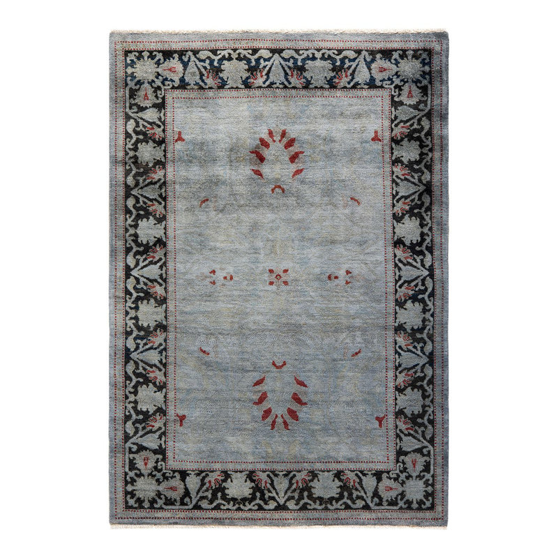 Danaia One-of-a-Kind 4' 1" X 5' 10" Hand Knotted Area Rug