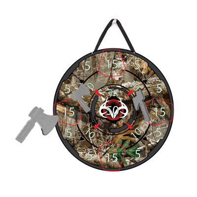 Jeu de lancer de hache en mousse Waloo Sports Realtree