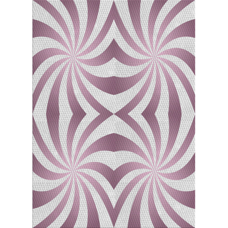 Tapis de zone gris en laine touffeté à la main Adairsville