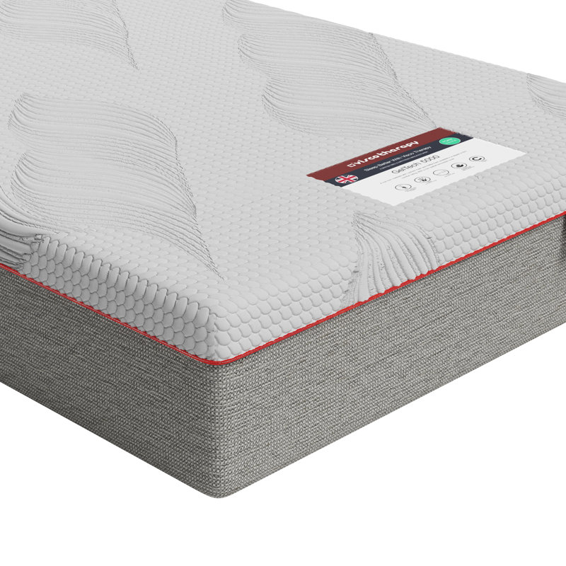 Harmony 24cm Gel Memory Pocket Sprung Mattress, Single (3')
