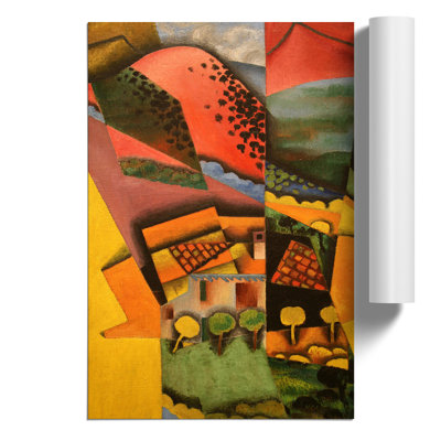 Landscape by Juan Gris - Frameless Print