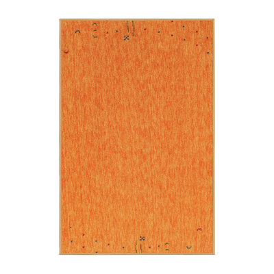 Tapis orange