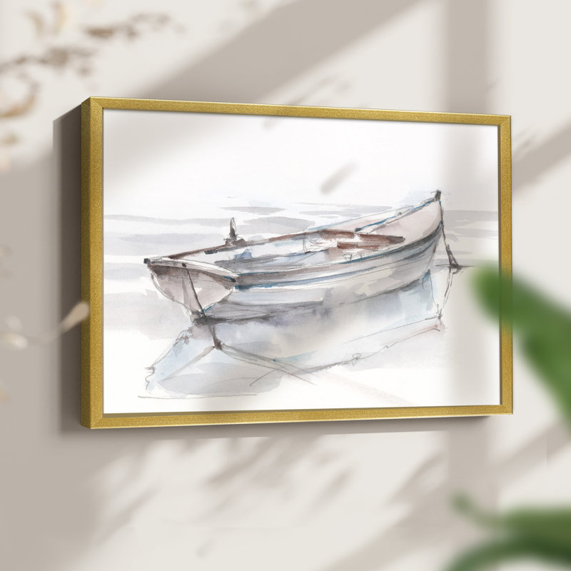 Rolling Fog II -Framed Print - Restickable