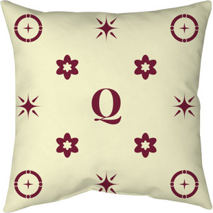 Spun Polyester Pillow Customizable 1 Text Character Luxury Pillow Q Khieu Luxury Icons