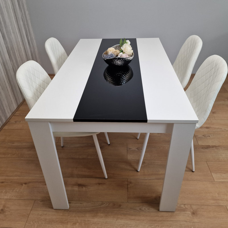 Birgid 4 - Person Dining Set, H75 x L140 x W80cm