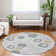 Machine Washable Indoor/Outdoor Claudian ACN1670 Gray Rug