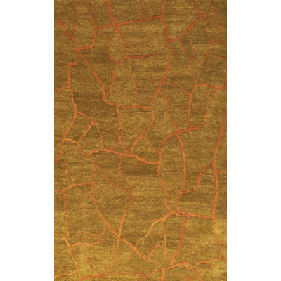 Hoddesd Wool Abstract Indoor Rug